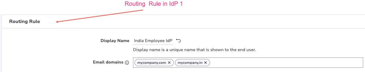IDP routing rule1