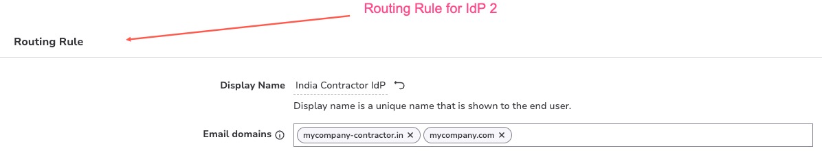 IDP routing rule2