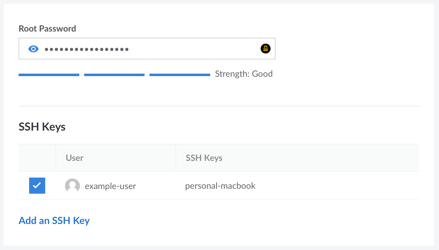 Enter root password in <<CLOUD_PORTAL>>