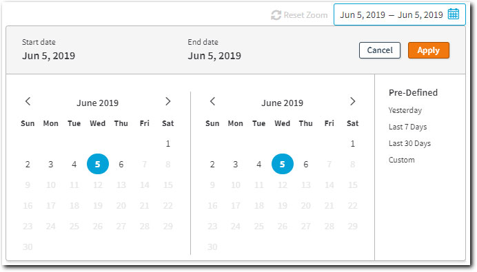 set-the-date-time-range-for-a-report